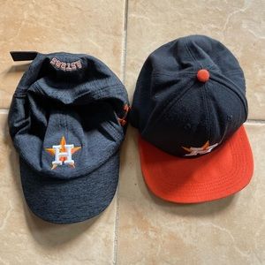 Two (2) Houston Astros Caps